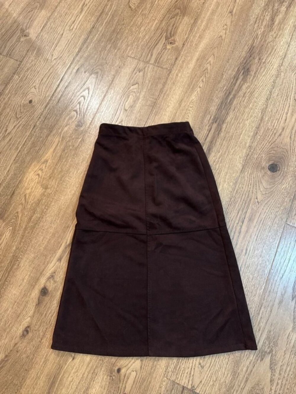 Brown Midi Skirt